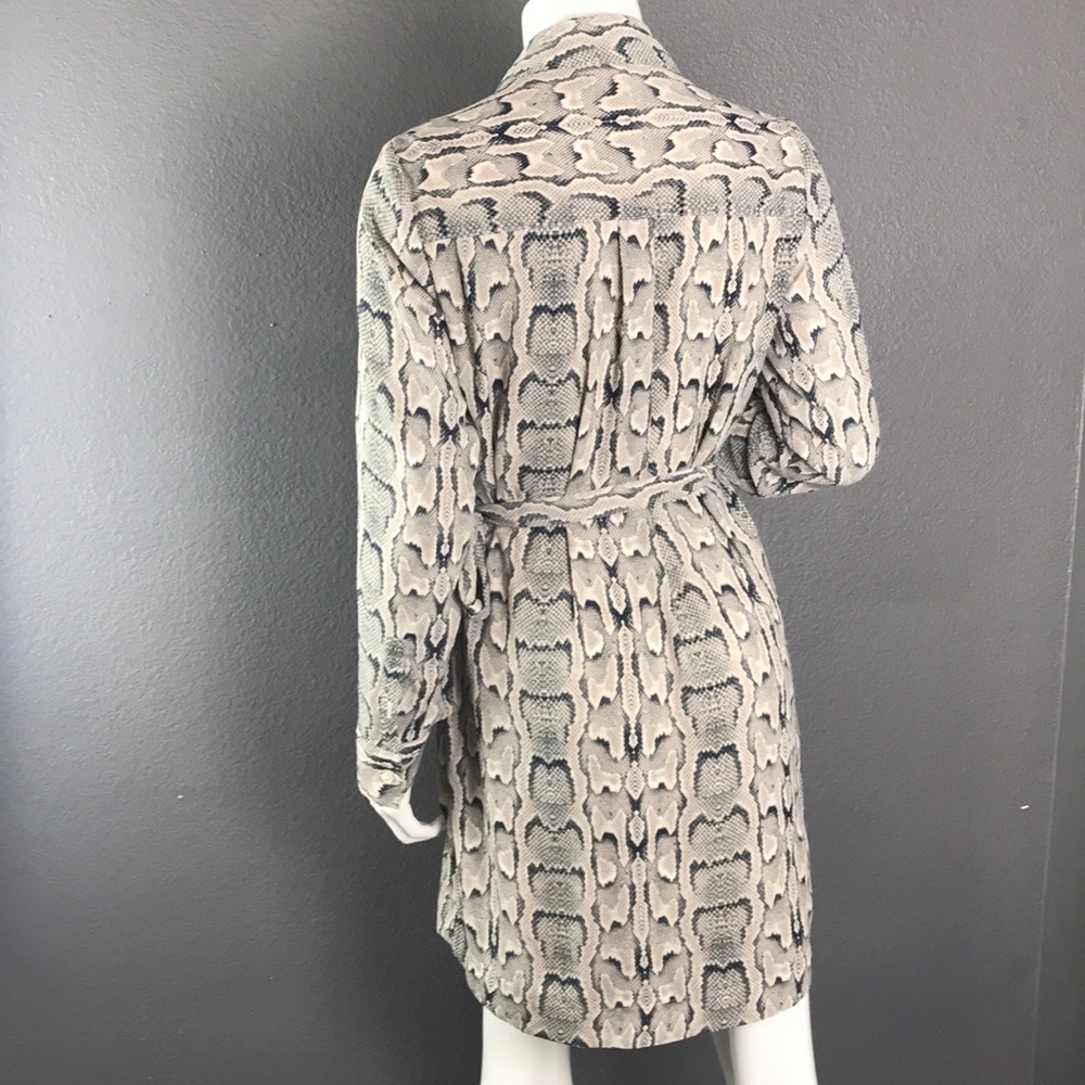 Express Button Down Dress Small - image 2